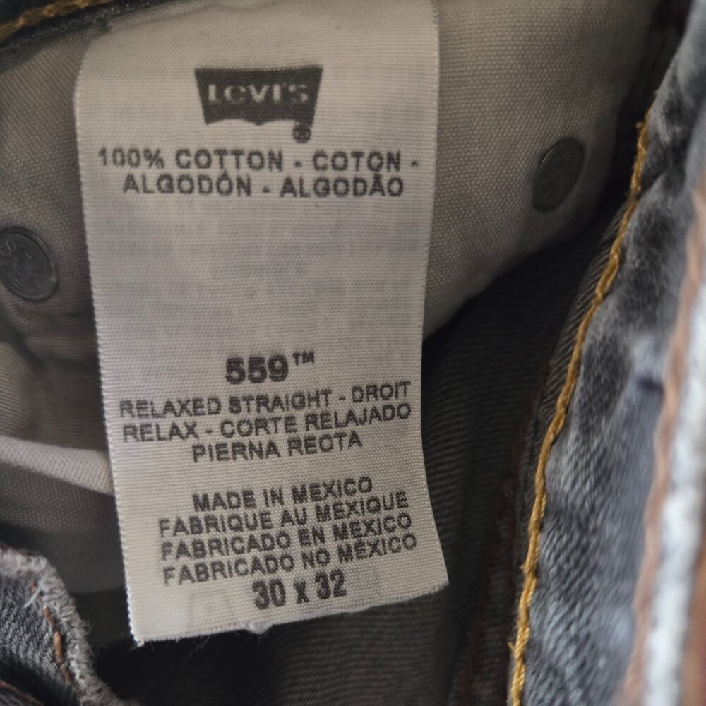 Levi's Vintage Relaxed Straight Style No. 339 Men's Jeans - Picture 5 of 5